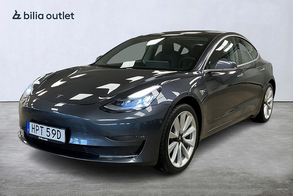 Tesla Model 3 Long Range AWD Panoramaglas Dragkrok 