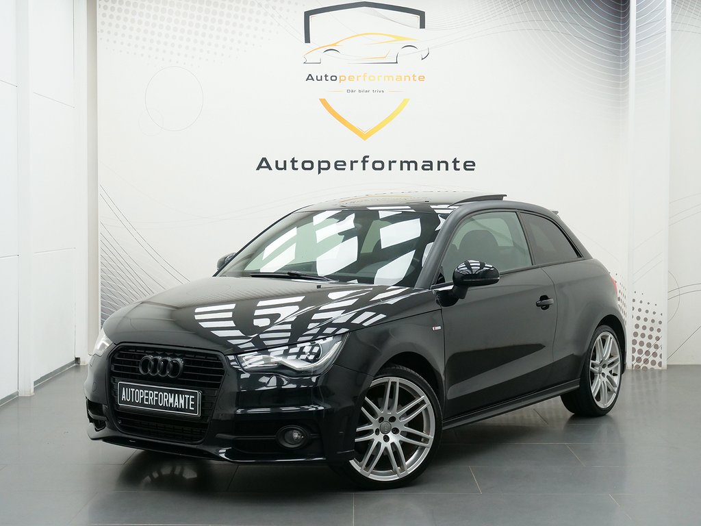 Audi A1 1.4 TFSI S Tronic S-Line Panorama Bose 185hk