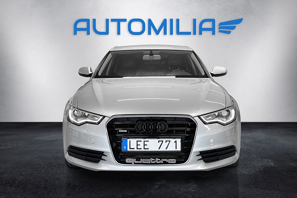 Audi A6 Sedan 3.0 TDI V6 DPF quattro S Tronic, 7-trinn, 245hk, 2011