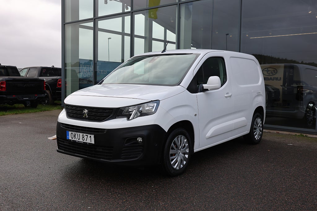 Peugeot Partner Utökad Last 1.5 BlueHDi 75 B-kamera