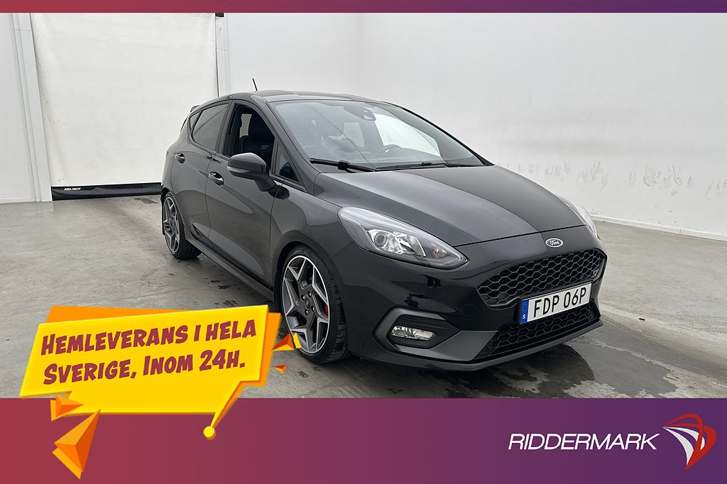 Ford Fiesta ST Performance 200hk B&O Recaro Kolfiber Navi