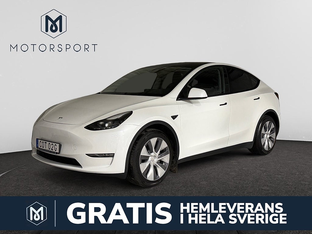 Tesla Model Y AWD Long Range 514hk Adaptiv Farth 19" Pano Helskinn