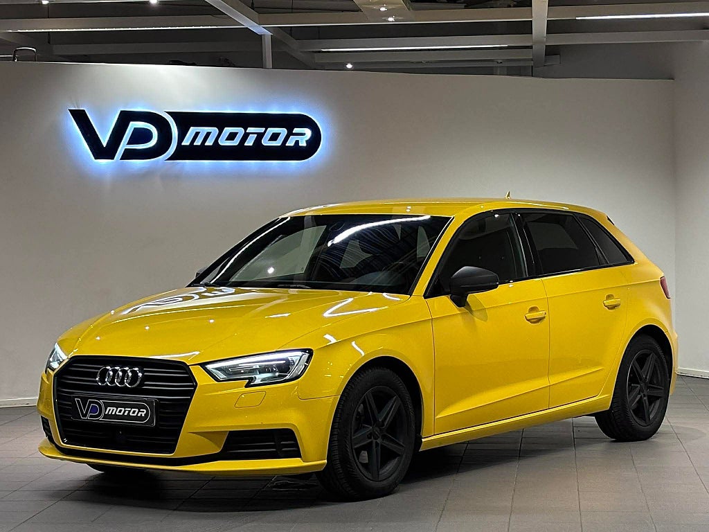 Audi A3 SB 1.0 TFSI STR Exclusive Fartpilot Carplay 115hk