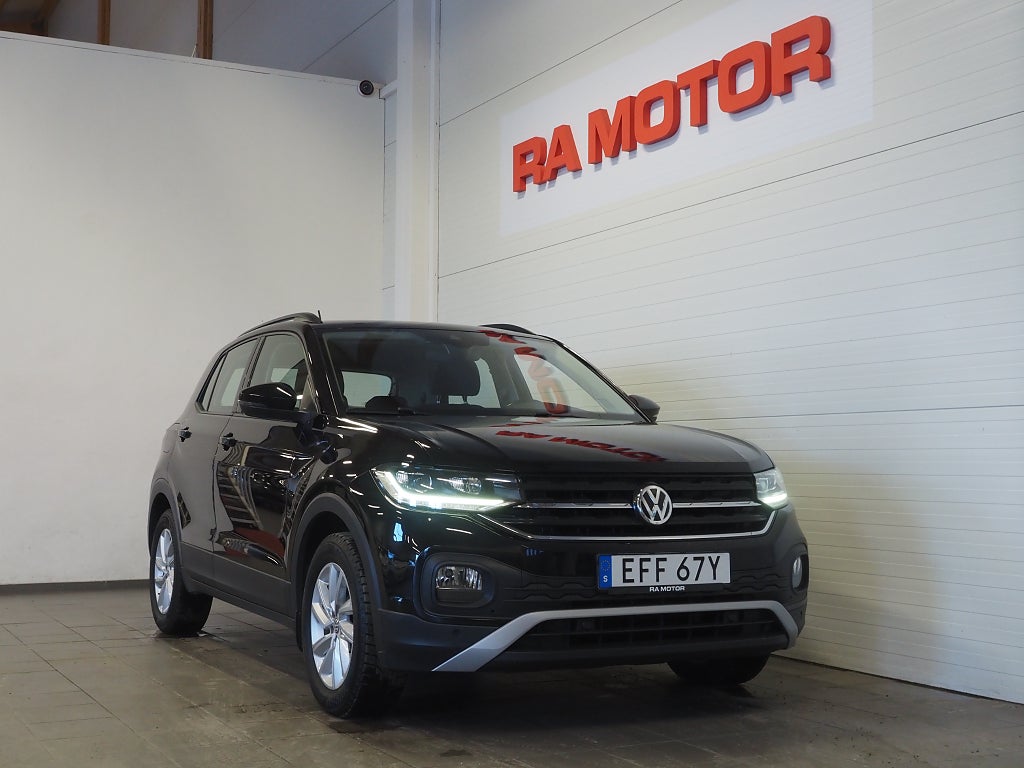 Volkswagen T-CROSS 1.0 TSI 95hk Pluspkt Komfortpkt Keyless PDC Lane Assist