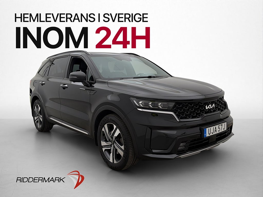 Kia Sorento PHEV Black Edition 7-Sits Pano BOSE HUD 360 Drag