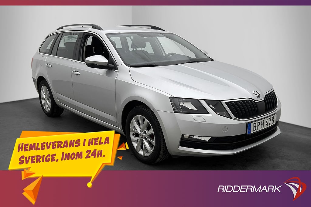 Skoda Octavia Kombi TSI 115hk Ambition CarPlay Dragkrok