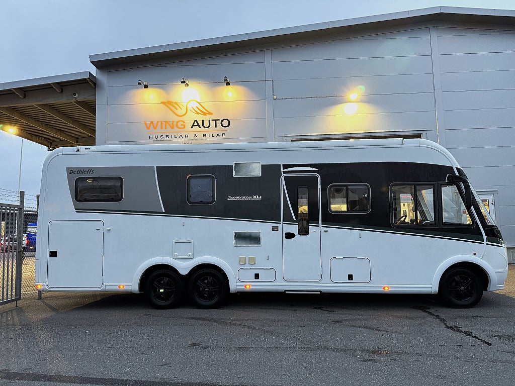 Dethleffs Globetrotter XLi 7850 160HK AUT Långbädd! AC, ALDE