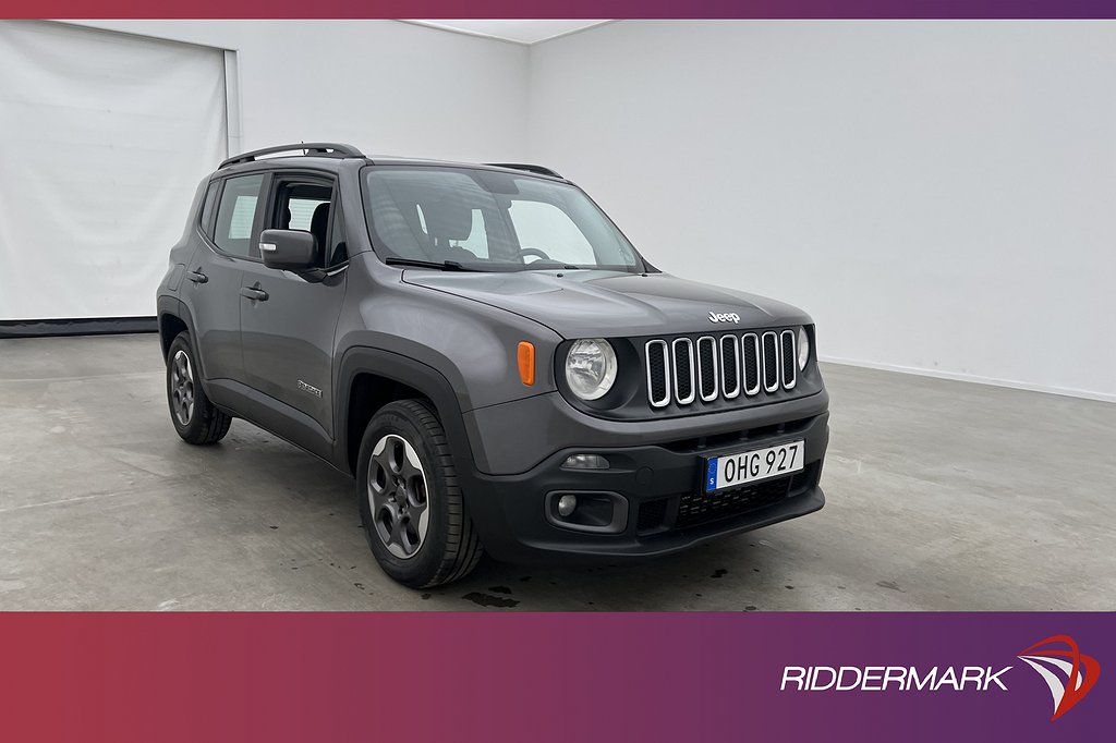 Jeep Renegade 1.4 DCT 140hk Sensorer Rattvärme Farthållare