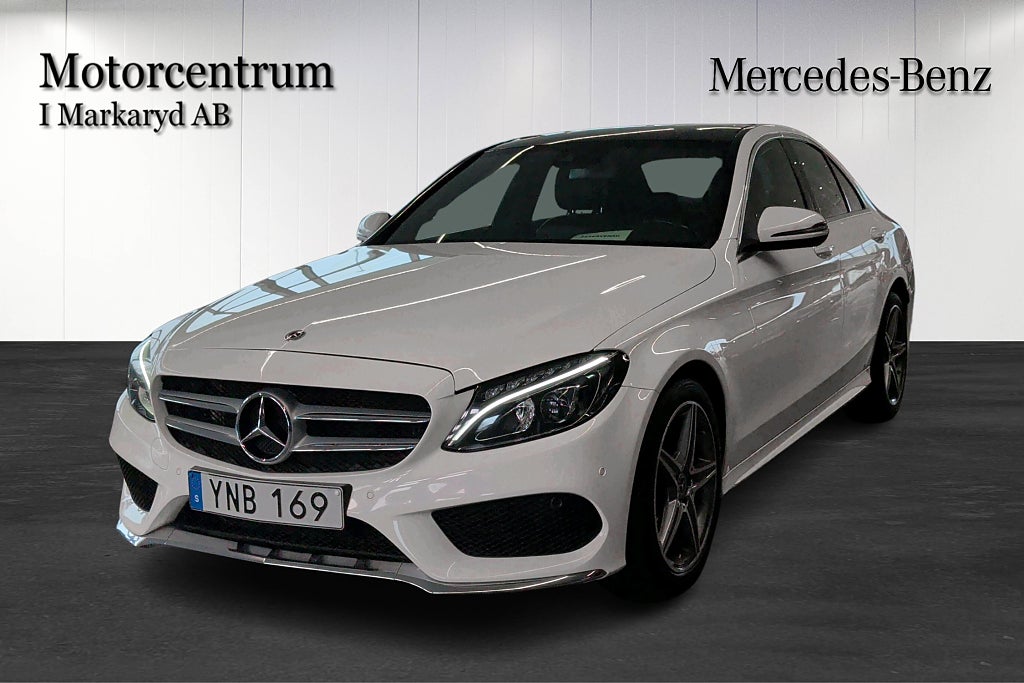 Mercedes-Benz C 220 d 4M 9G-Tronic Sedan AMG/Panorama/Drag/Burmester