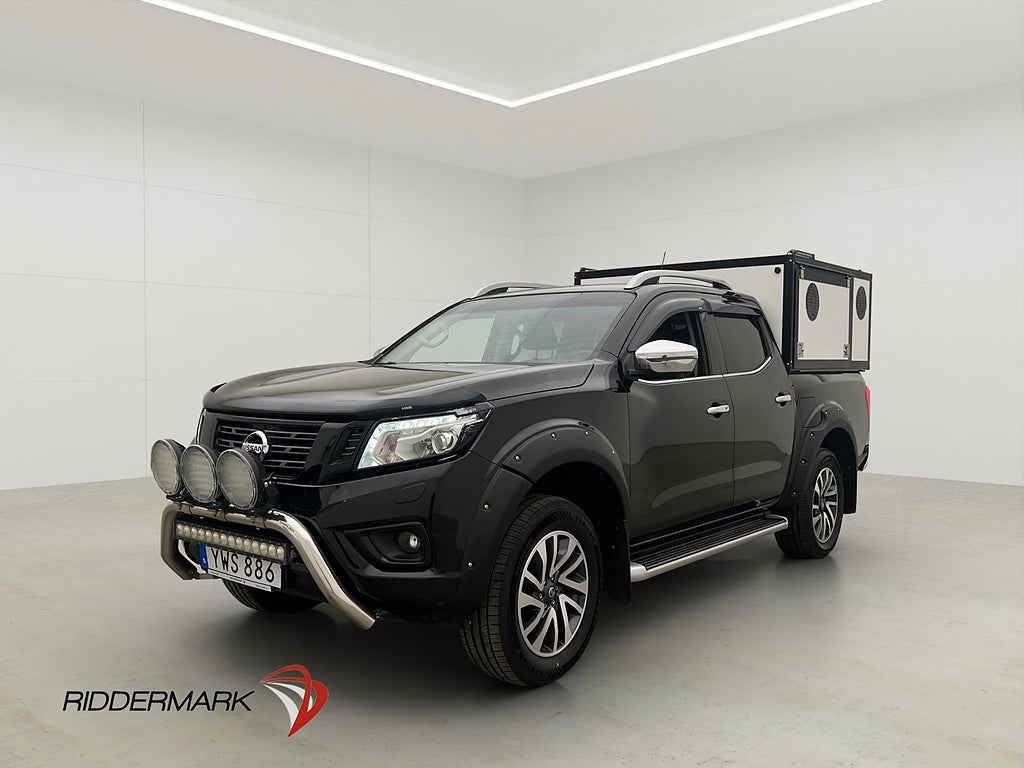 Nissan Navara Tekna 4WD HUNDKÅPA Taklucka Drag Skinn Diff