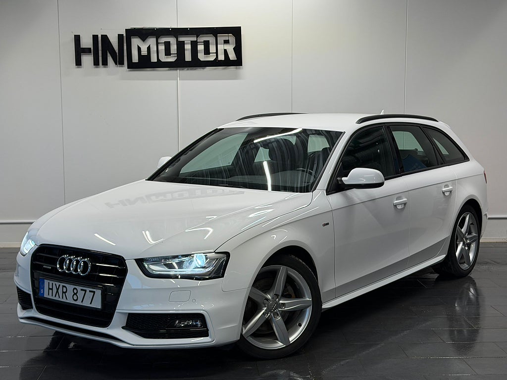 Audi A4 Avant 2.0 TDI Quattro S Line |NAVI|KamremBytt|NyBess|