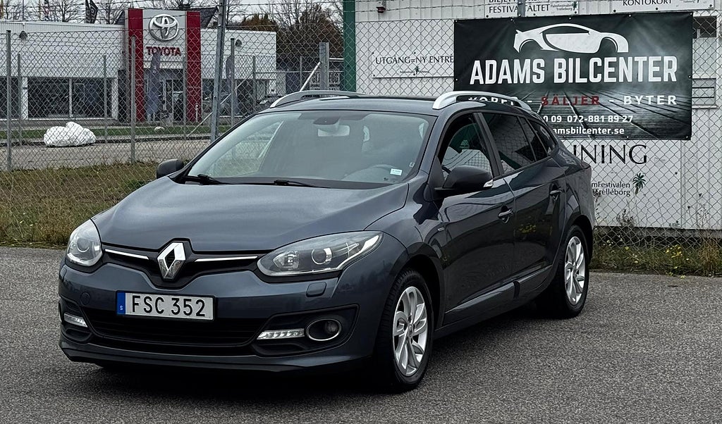 Renault Mégane Grandtour 1.5 dCi EDC LIMITED  ny besiktigad