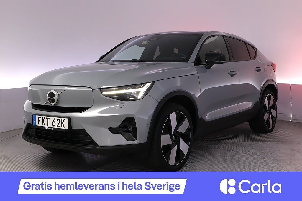 Volvo C40 Recharge Extended Range Ultimate Suede Drag 360