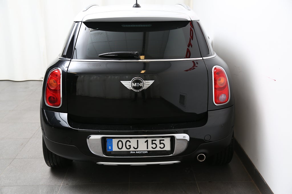 MINI Countryman Cooper D ALL4 Navi Sportstolar Chili pkt 2016