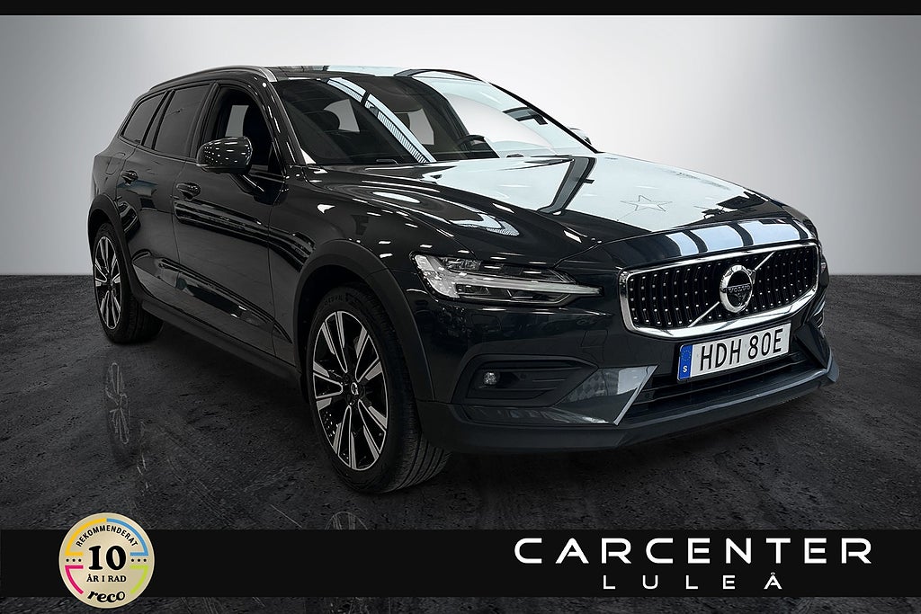 Volvo V60 Cross Country D4 AWD Aut Pro Edt Läder/360°/Hud/H/K/Panorama/Dvärm