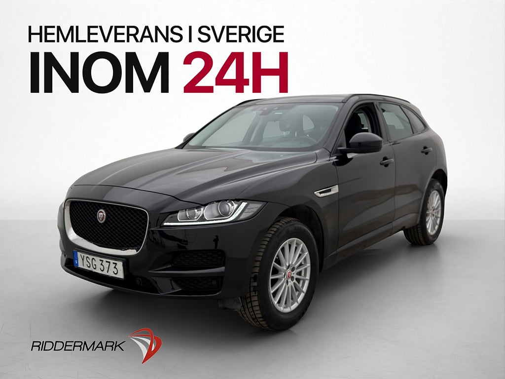 Jaguar F-Pace 20d AWD 180hk P-Sensorer Keyless  0.53l/Mil