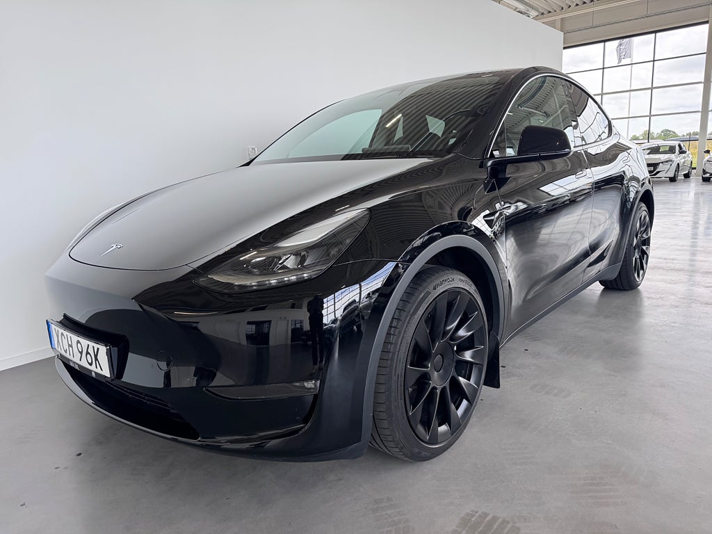 Tesla Model Y Long Range | AWD | 514hk | Dragkrok | Pano | Moms 
