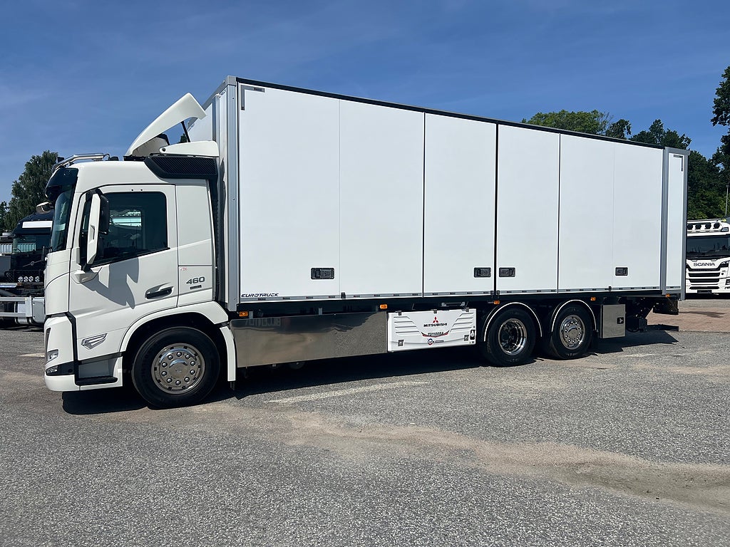 Volvo FM13 460 6x2*4 Kylbil Frysbil Dubbla lastplan 21 Pall