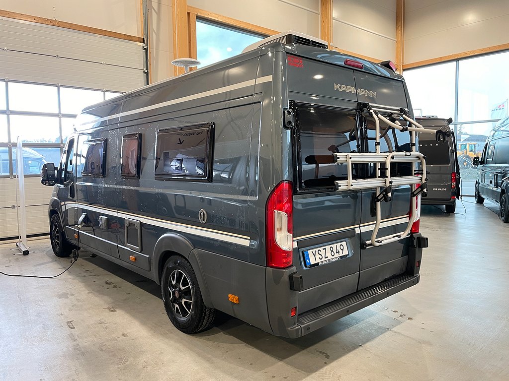 Karmann Davis 620 / AC bodel / Solcell x2/ Långbädd / 3500kg - Karmann