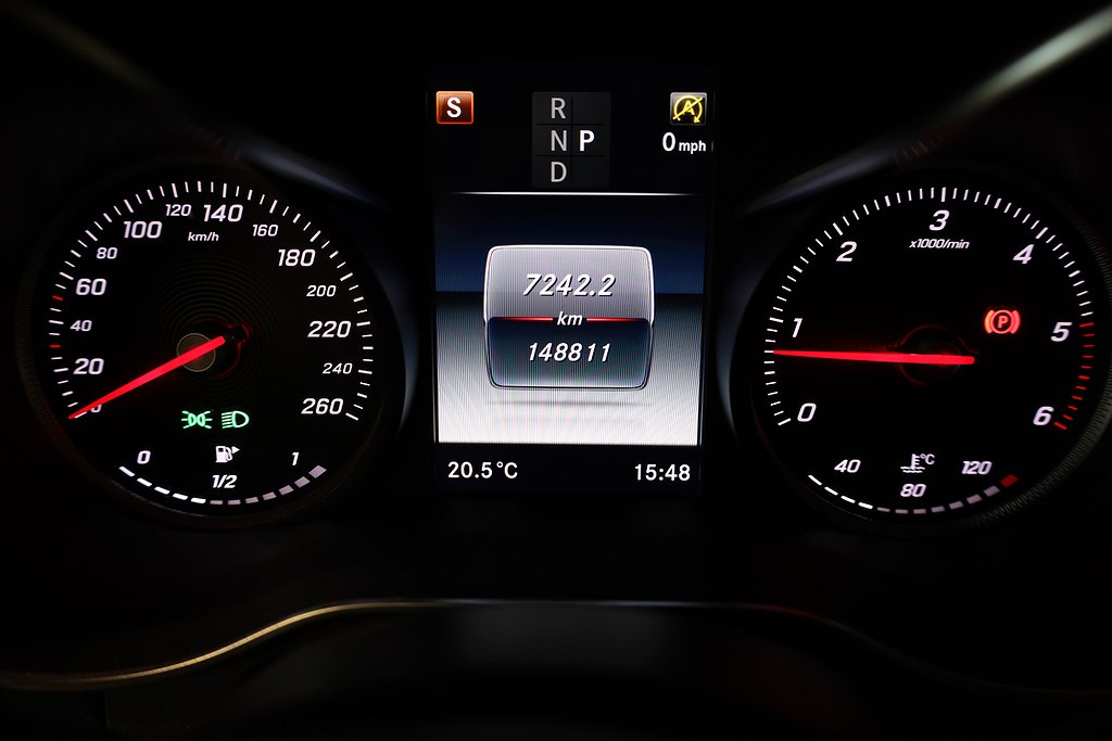 Mercedes-Benz GLC 220 d 4MATIC AMG Designo Drag Värmare 360° 2017