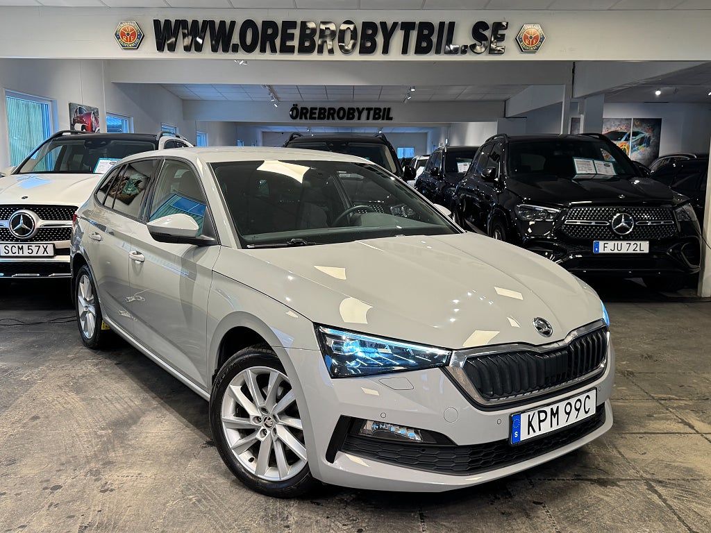 Skoda Scala 1.0 TSI Style Aut Drag B-kamera 1-Brukare Carplay