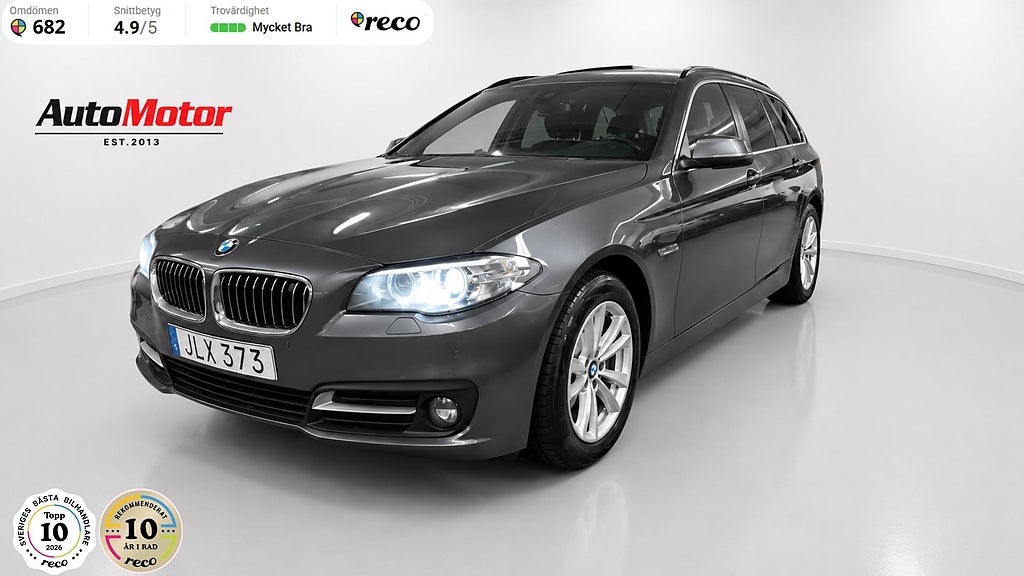 BMW 520 d BMW 520d xDrive Touring 190hk Drag/Värmare/M-ratt/Night Vision