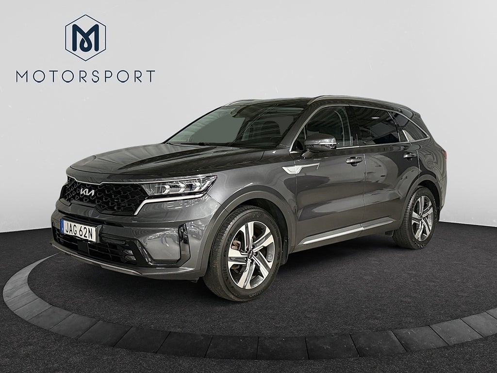 Kia Sorento PHEV Advance 7 sits Adapt-fart Helskinn Bose B-kamera