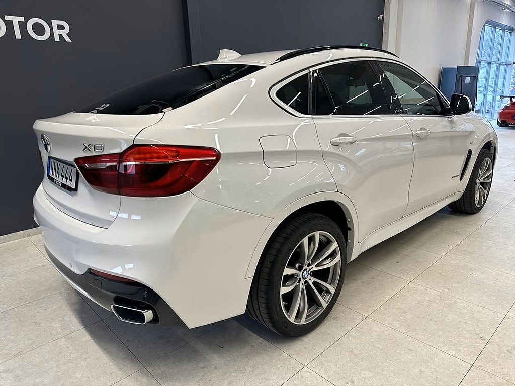 BMW X6 xDrive40d M Sport/B-Kamera/360/H/K/Skinn/Drag/Nav/