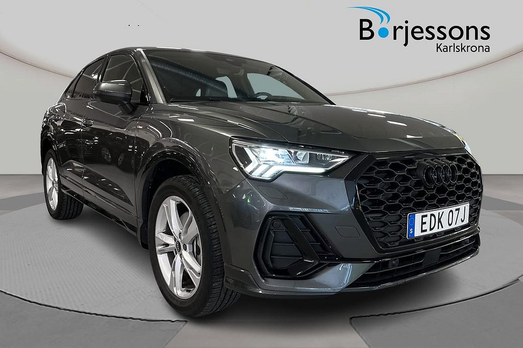 Audi Q3 Sportback 45 TFSI e TFSIe 245hk S-line Dragkrok