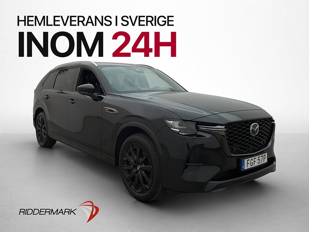 Mazda CX-80 PHEV Homura Plus 6-Sits Pano BOSE HUD Dragkrok