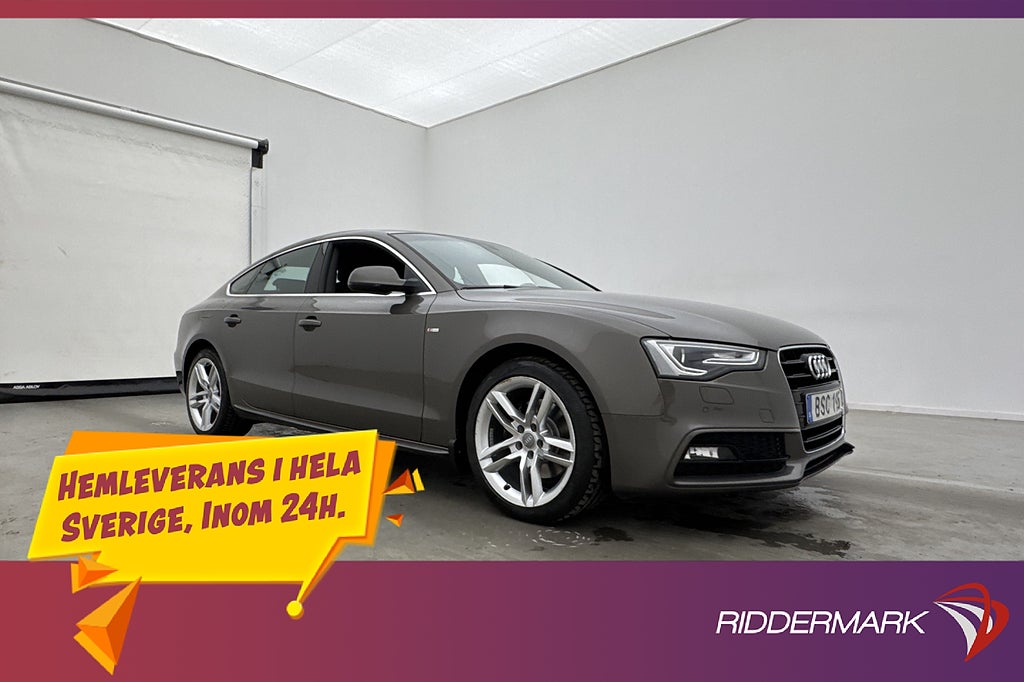 Audi A5 Sportback 1.8 TFSI S-Line P-Sensorer Farthållare