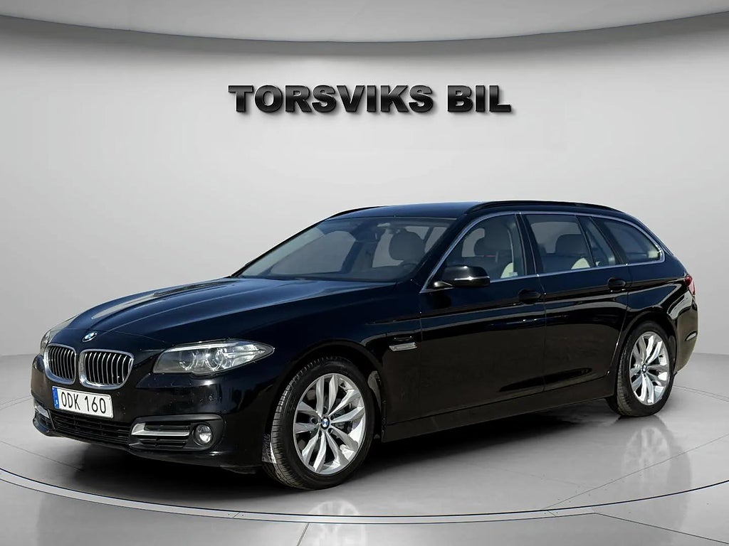BMW 520d xDrive Touring Steptronic M-Ratt H&K Skinn Drag 2 Ägare