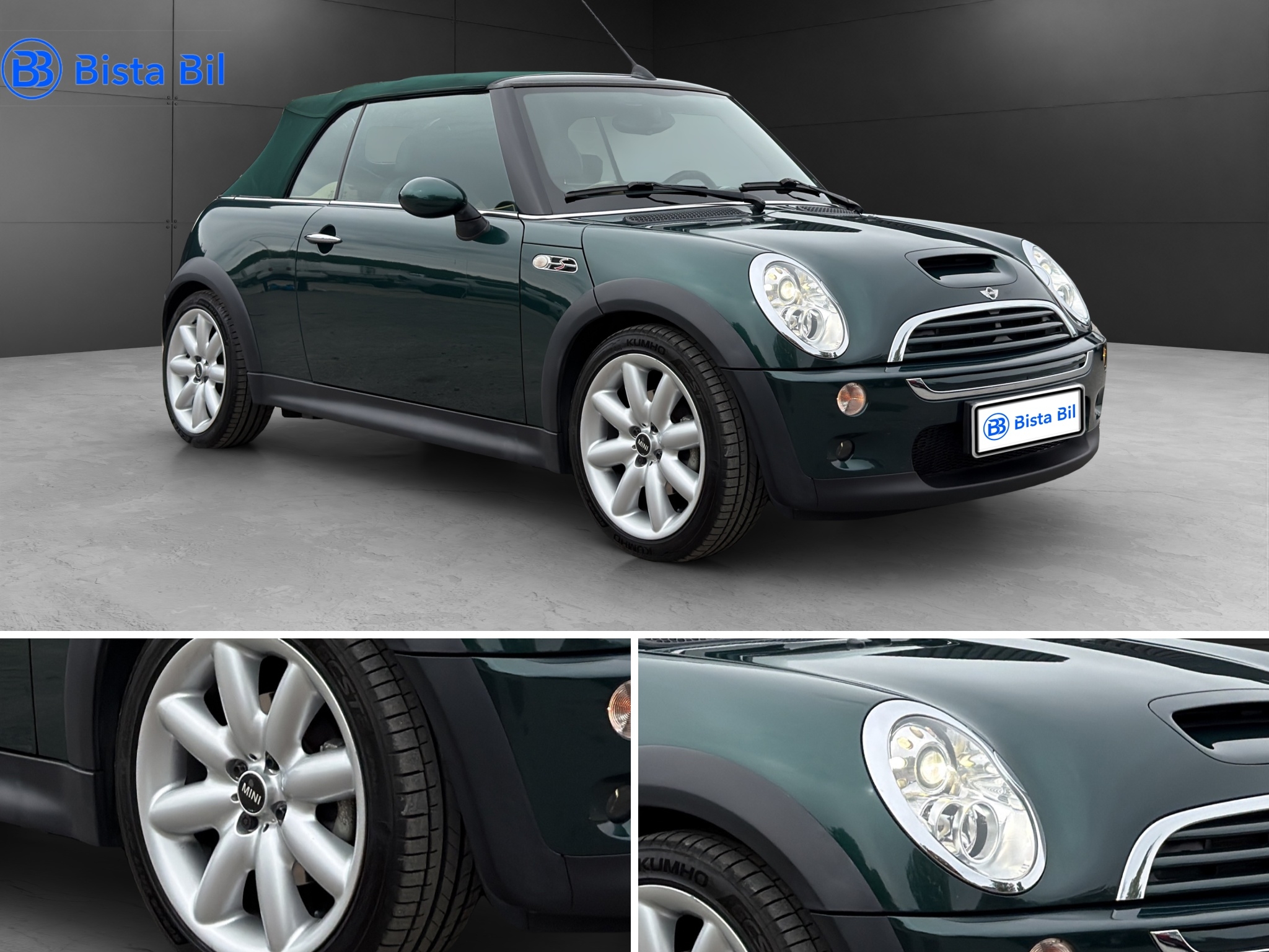 MINI Cooper S S Cab Chili Racing Green 2008, kuva 2/47