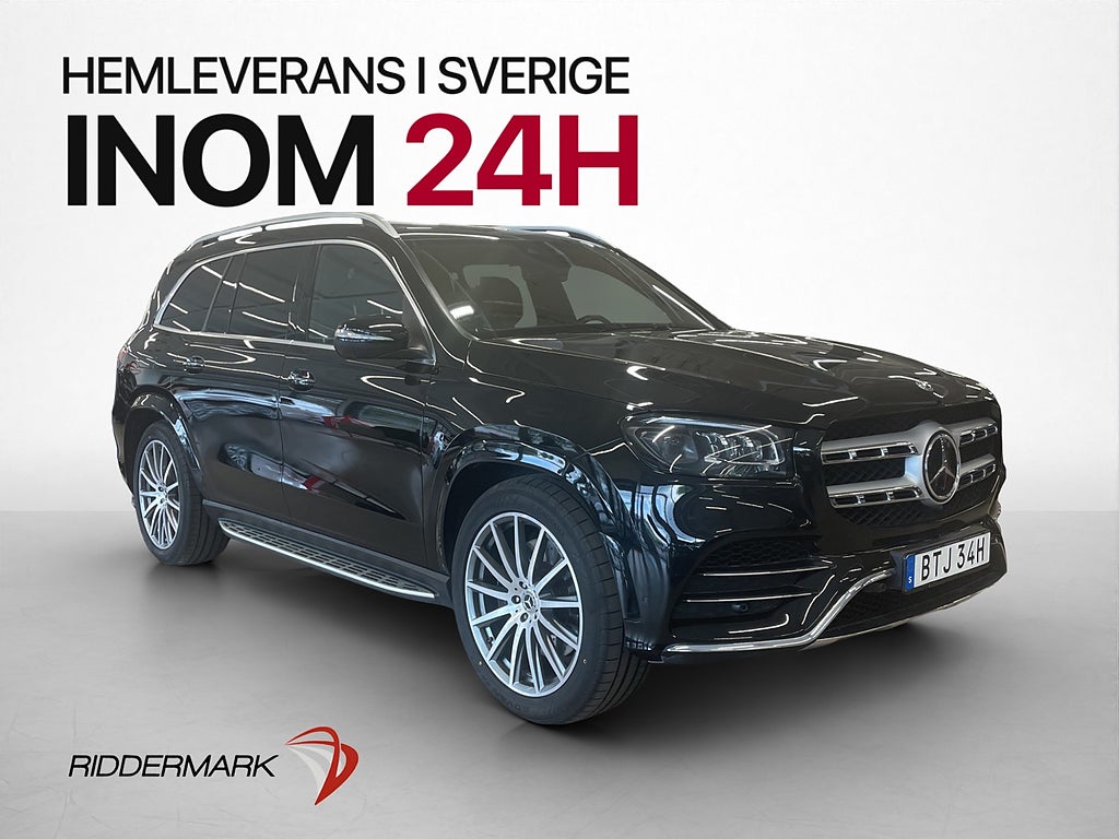Mercedes-Benz GLS 400 d 4M AMG 7-Sit Pano Burm Värm HUD 360°
