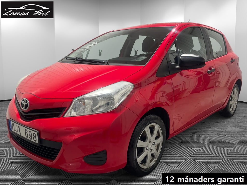 Toyota Yaris 5-dörrar 1.0 VVT-i Life 