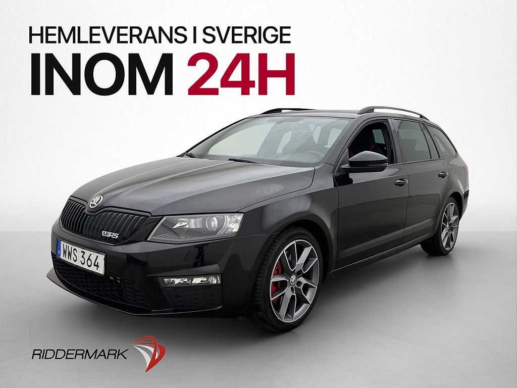 Skoda Octavia 2.0 TDI 184hk RS Värmare Drag Canton