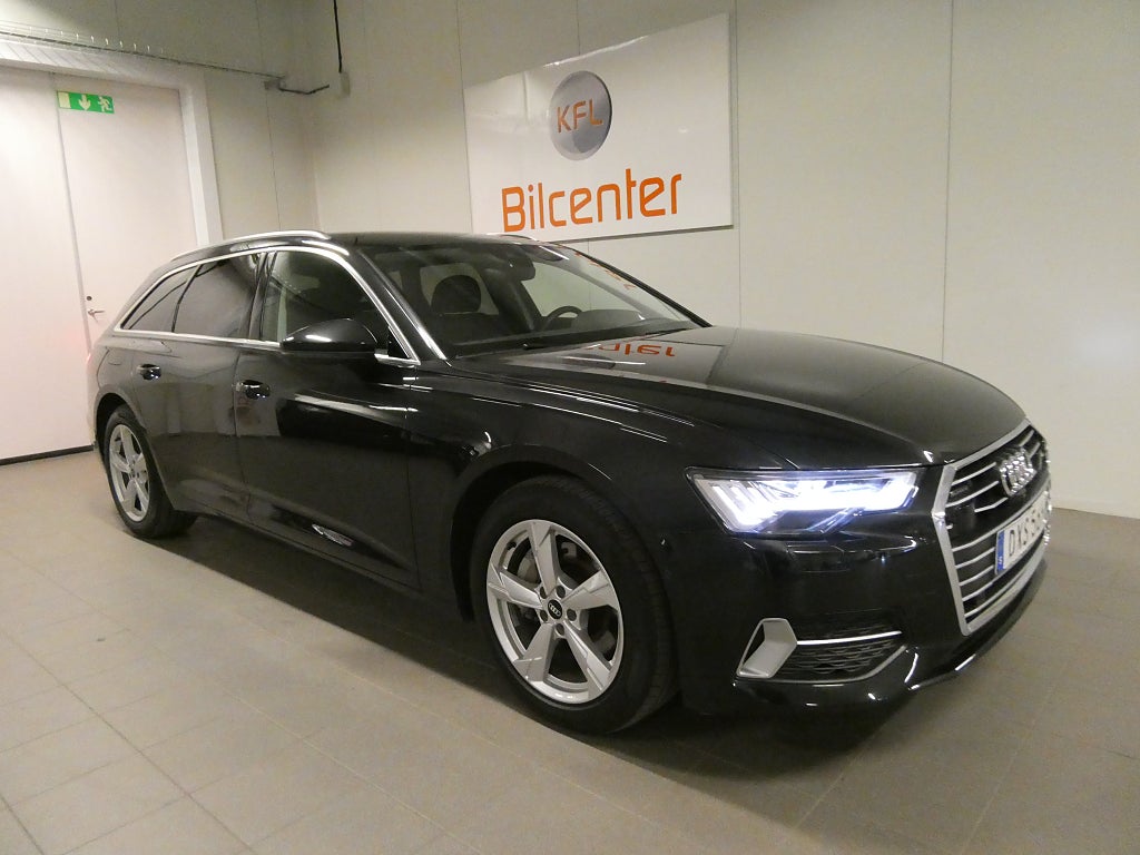 Audi A6 45 TFSI Q *KFL 10år 2,99%* Drag-Värmare-Matrix B&O Skinn SoV