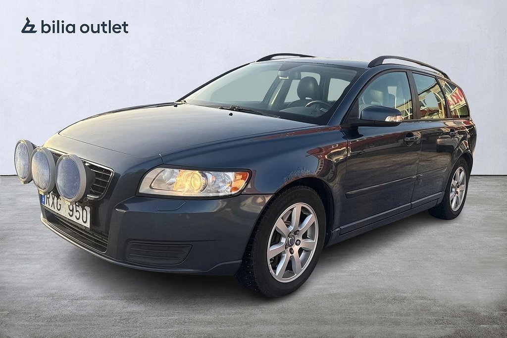 Volvo V50 D5 - Skinn/Automat/Dragkrok