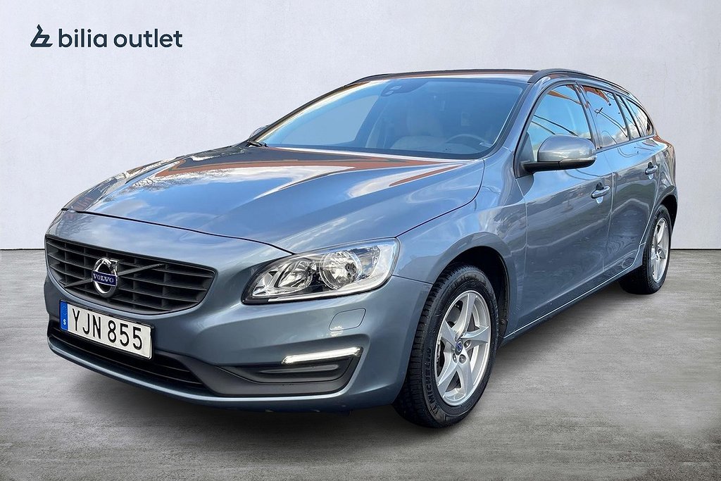 Volvo V60 T3 Business Kamera Farthållare Helskinn Metallic