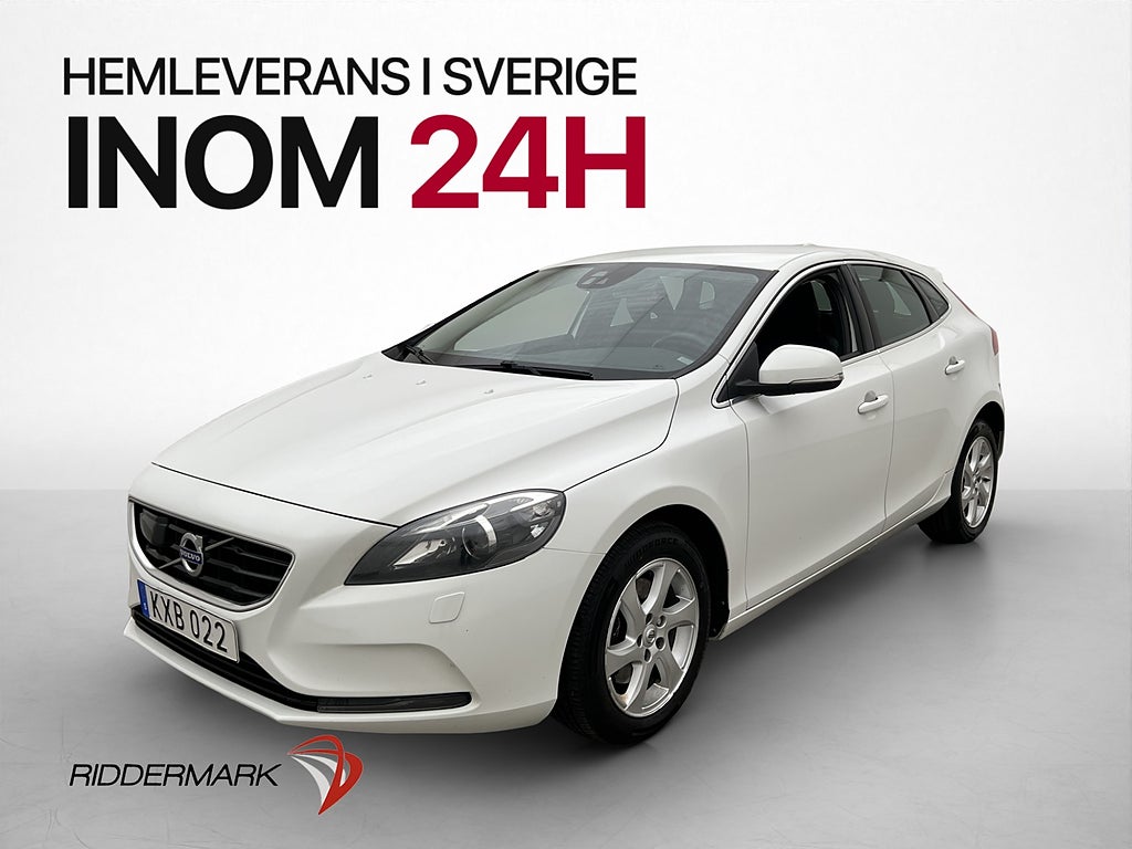 Volvo V40 D3 150hk Summum Värm Skinn Blis VoC Drag Adaptiv