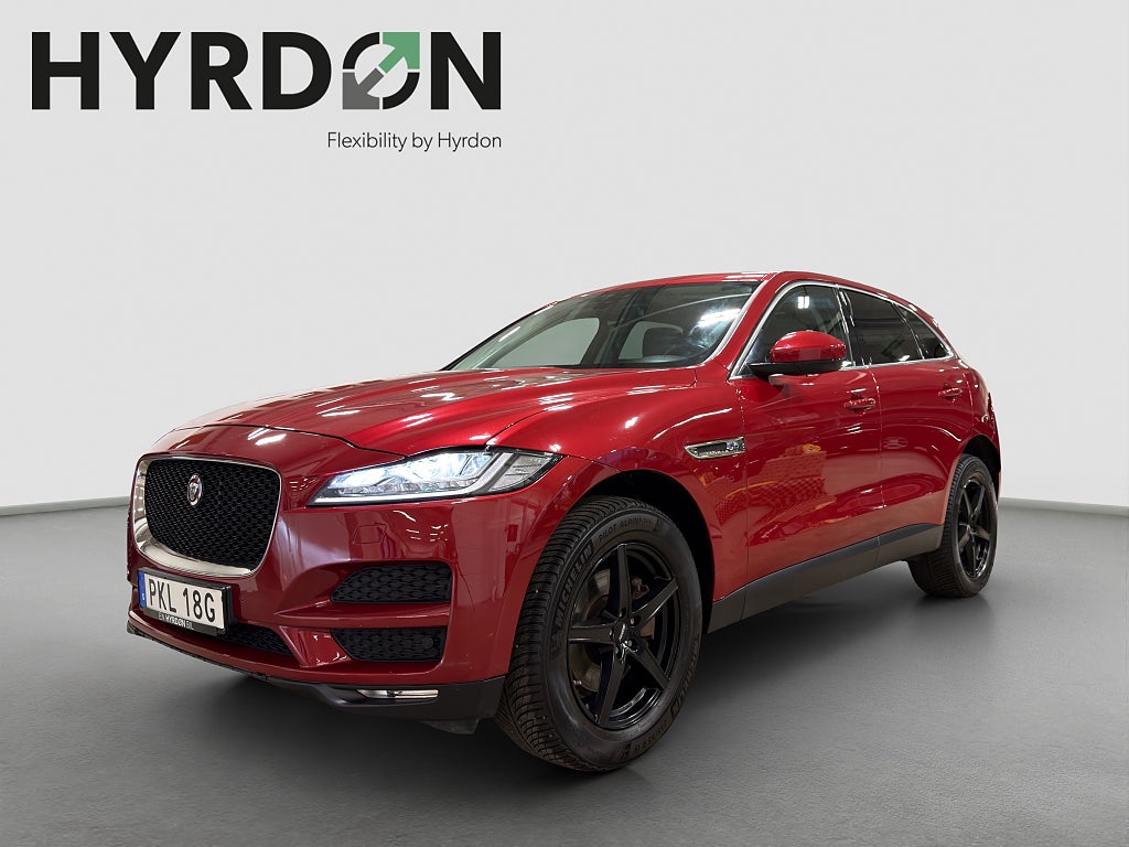Jaguar F-Pace 30d AWD Dragkrok/Panorama/Meridian/Skinn