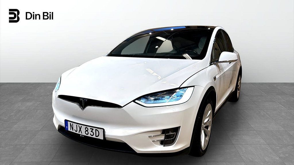 Tesla Model X Performance AWD 611hk 7sits Ludicrous Drag Autopi