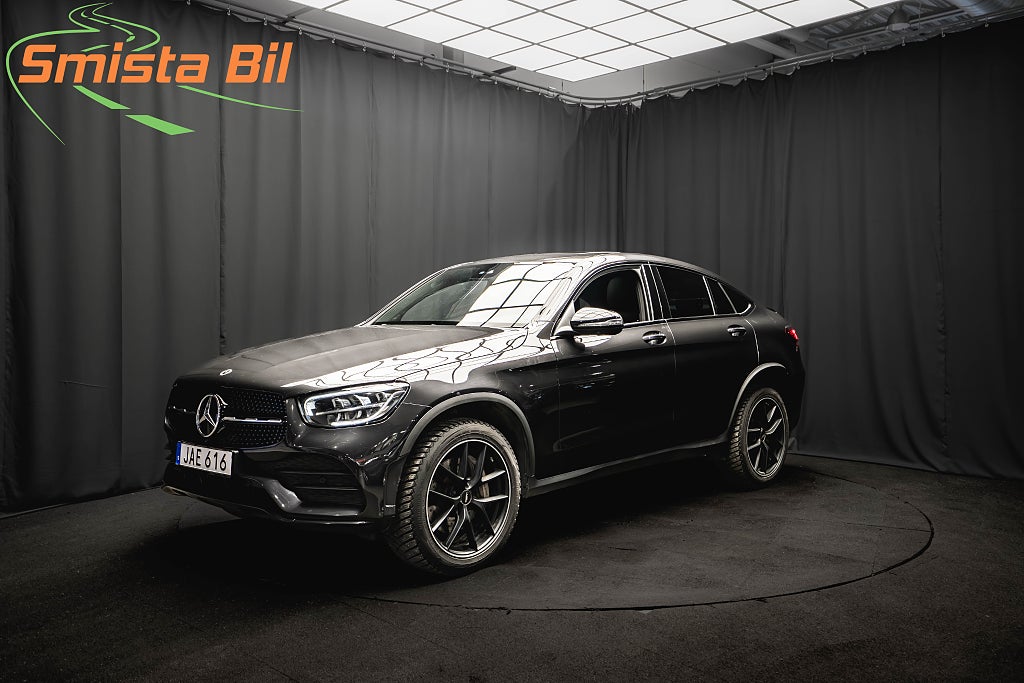 Mercedes-Benz GLC 300 de Coupé 4M AMG+ PANO DRAG 360° MOMS COCKPIT 306hk