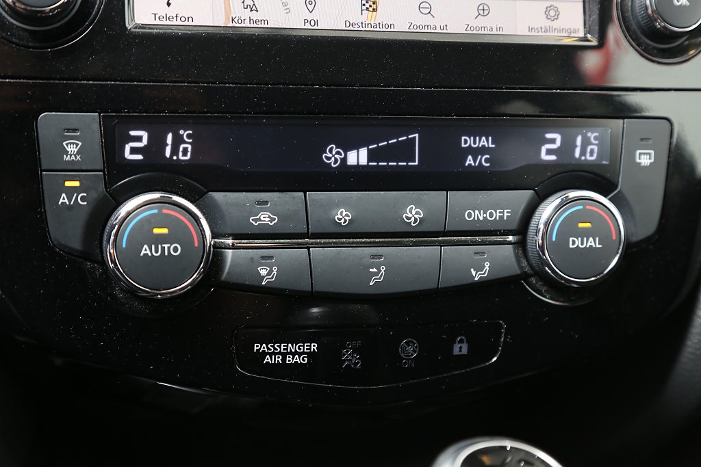 Nissan Qashqai 1,3 DIG-T 158hk Aut Navi 360°-kamera Dragkrok 2021