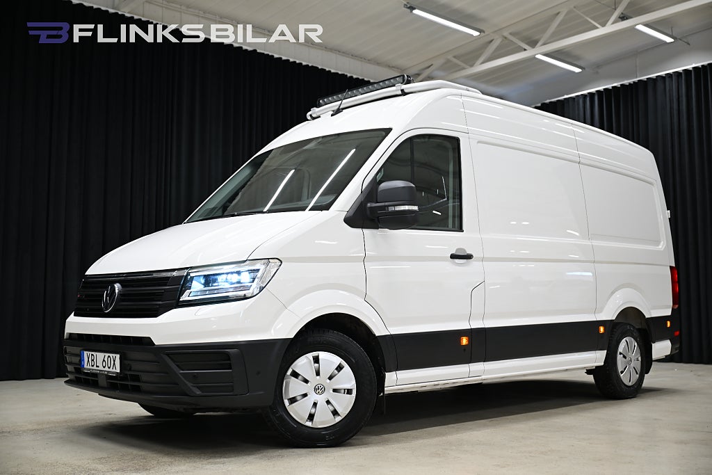Volkswagen crafter 4Motion 177HK Servicebil|V-Inredd|Uppvärmt-skåp|Sortimo