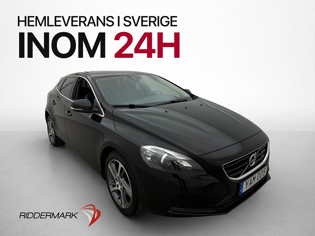 Volvo V40 D3 150hk Momentum Värmare Läder Sensorer 0.38l/Mil