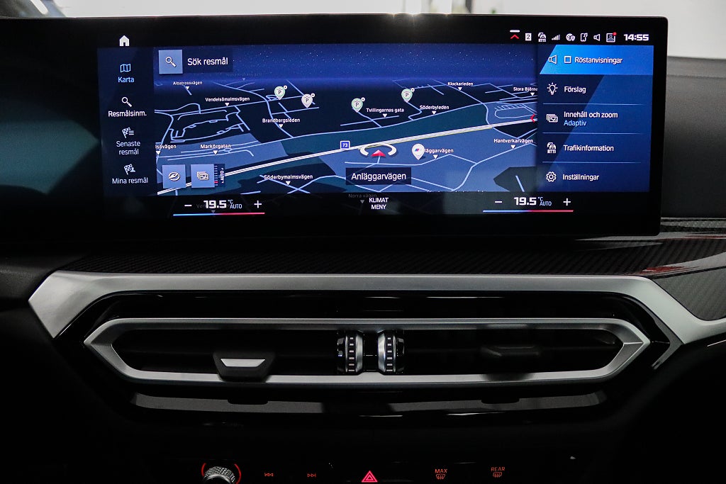 BMW M4 Competition xDrive Coupé Pano Kolfiber H/K ( SE SPEC )