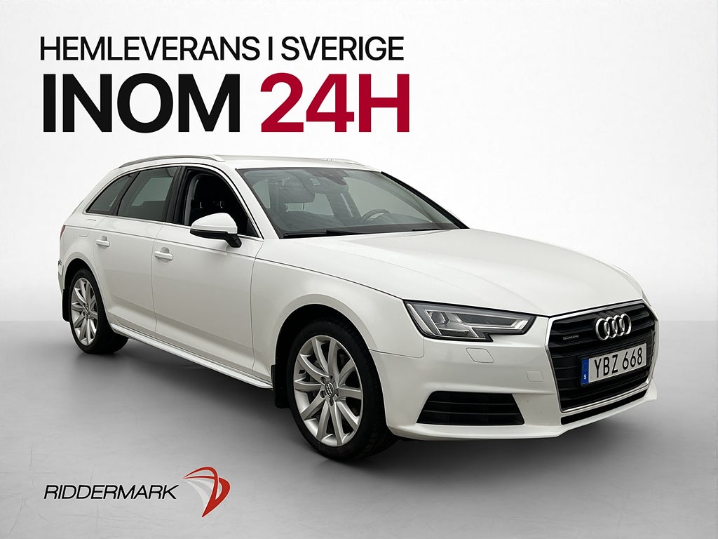 Audi A4 2.0 TDI Quattro 190hk Proline Drag Kamera