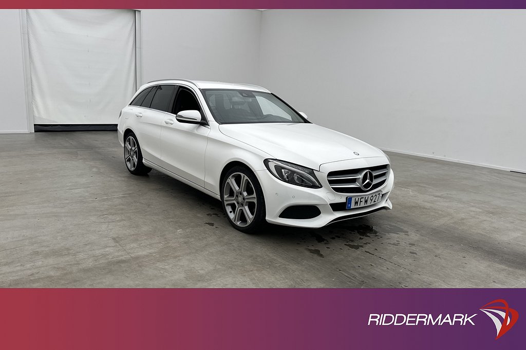 Mercedes-Benz C 220 T d Avantgarde Värm Burmester Navi Drag