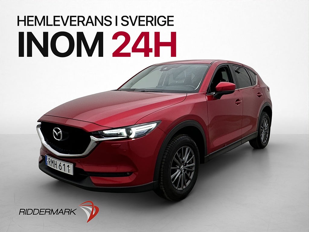 Mazda CX-5 SKYACTIV-D 150hk M/K Värm Drag Sensor Rattvärm